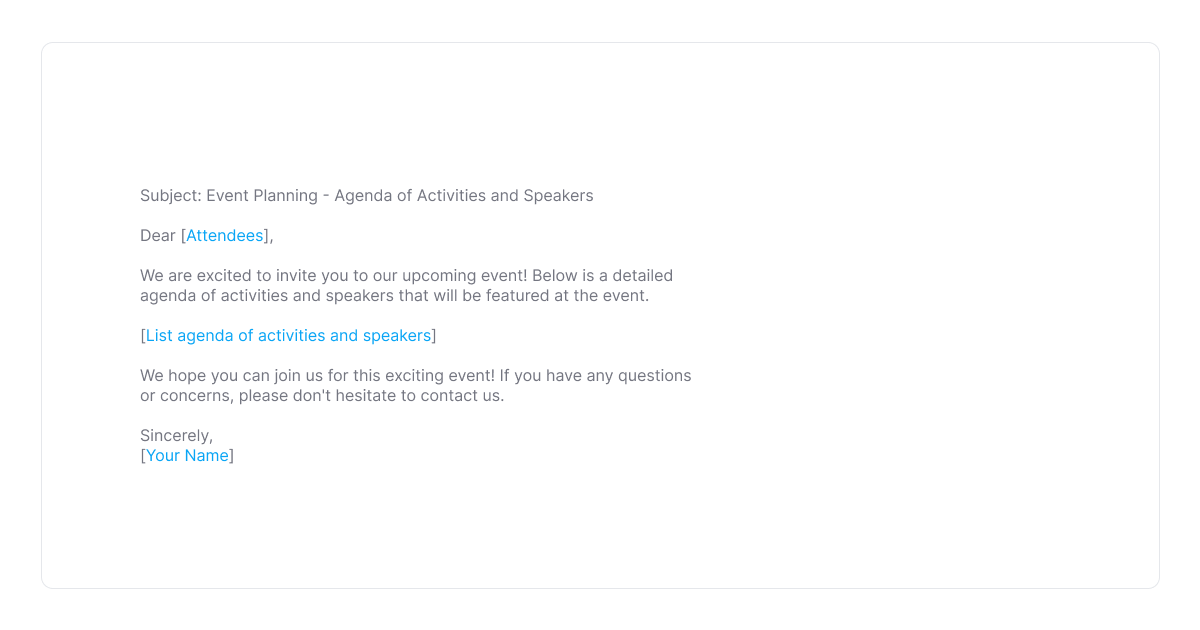 5 Event Planning Email Outreach Templates To Use in 2023
